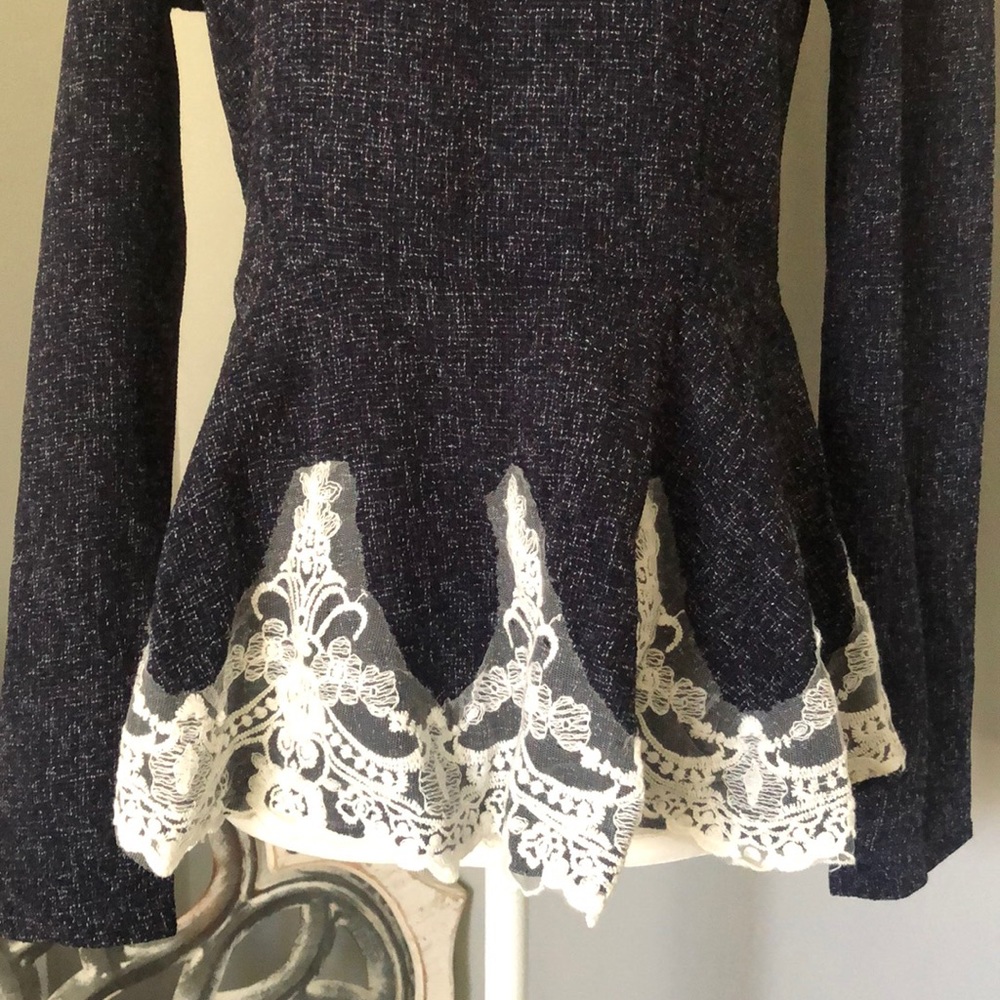 4/$25! Peplum Long Sleeve - Picture 2 of 4